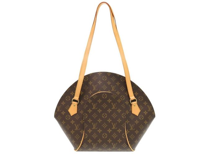 Borsa Tote Monogram Ellipse Louis Vuitton Marrone Monogramma - vista 2