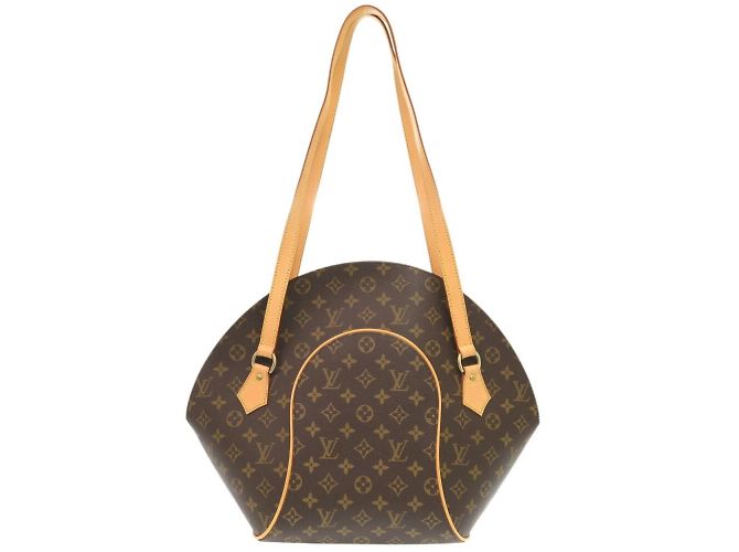 Borsa Tote Monogram Ellipse Louis Vuitton Marrone Monogramma - vista 3