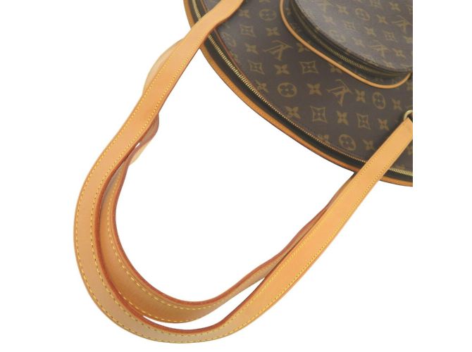 Borsa Tote Monogram Ellipse Louis Vuitton Marrone Monogramma - vista 8