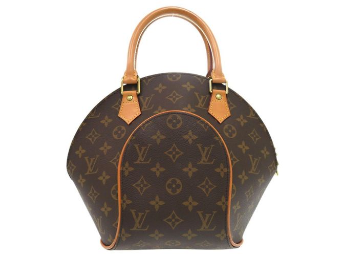 Borsa a mano Monogram Ellipse PM Louis Vuitton Marrone Monogramma - vista 3