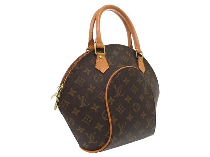Borsa a mano Monogram Ellipse PM Louis Vuitton Marrone Monogramma - vista 8
