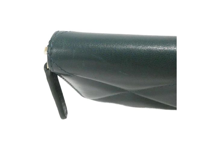 Cartera larga Chanel 19 Línea AP0948 Verde - vista 3