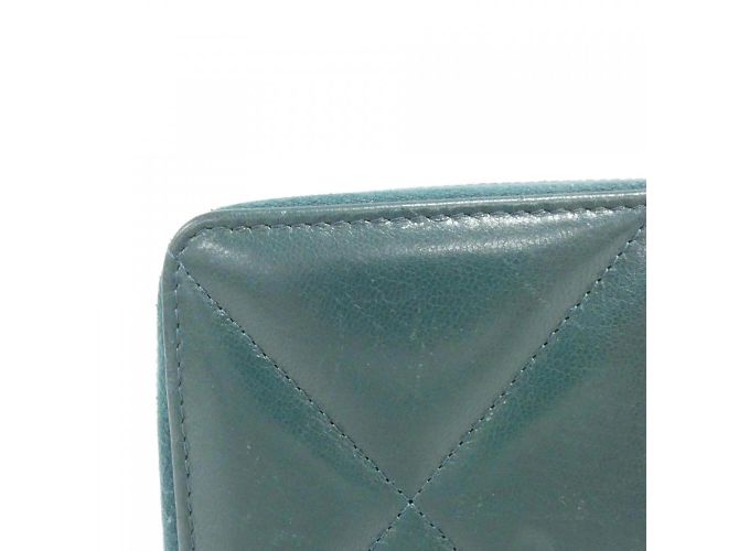 Cartera larga Chanel 19 Línea AP0948 Verde - vista 6
