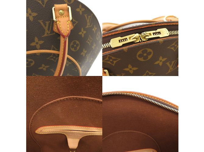 Borsa a mano Monogram Ellipse MM Louis Vuitton Marrone Monogramma - vista 10