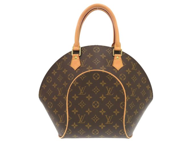 Borsa a mano Monogram Ellipse MM Louis Vuitton Marrone Monogramma - vista 2