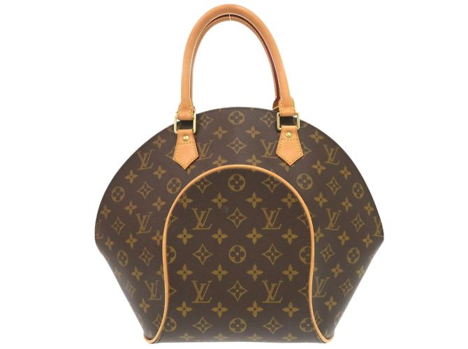 Borsa a mano Monogram Ellipse MM Louis Vuitton Marrone Monogramma - vista 3