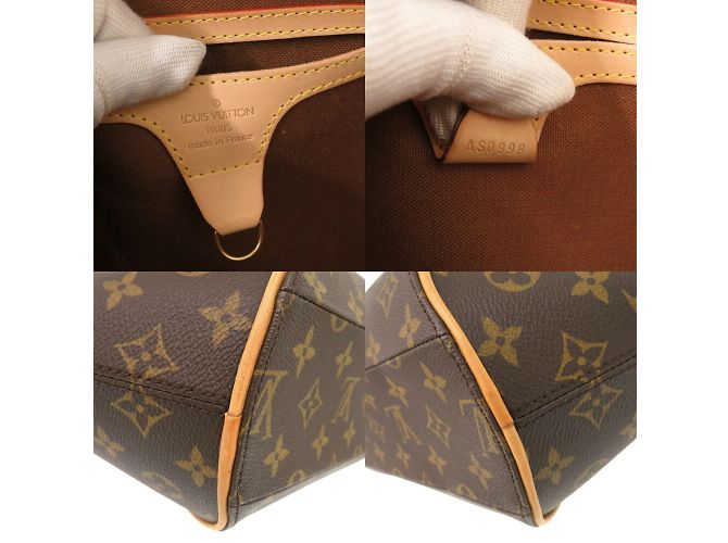 Borsa a mano Monogram Ellipse MM Louis Vuitton Marrone Monogramma - vista 8