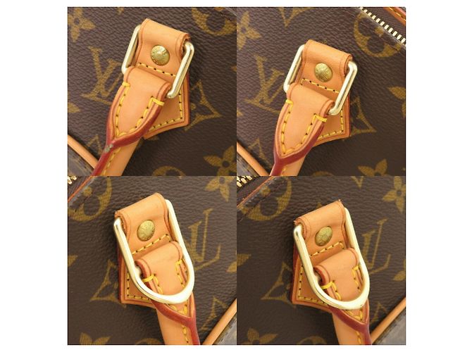 Borsa a mano Monogram Ellipse MM Louis Vuitton Marrone Monogramma - vista 9