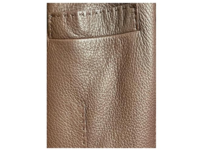 Hermès Lederjacke Braun - Ansicht 10