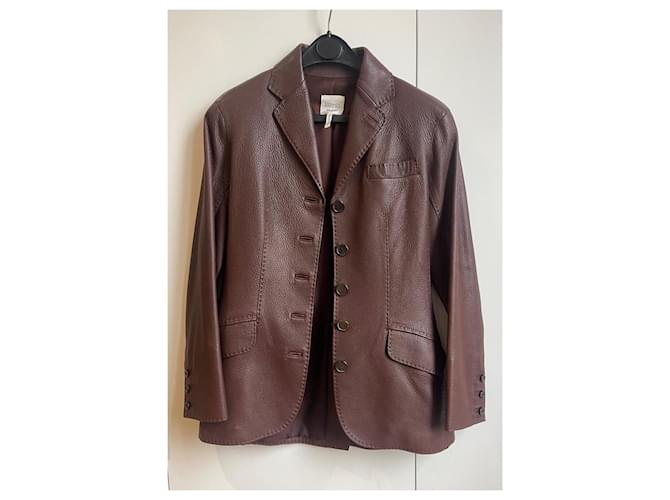 Hermès Lederjacke Braun - Ansicht 11