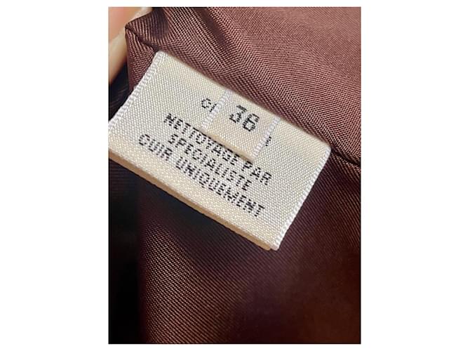 Hermès Lederjacke Braun - Ansicht 5