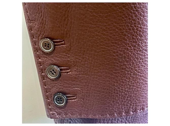 Hermès Lederjacke Braun - Ansicht 8