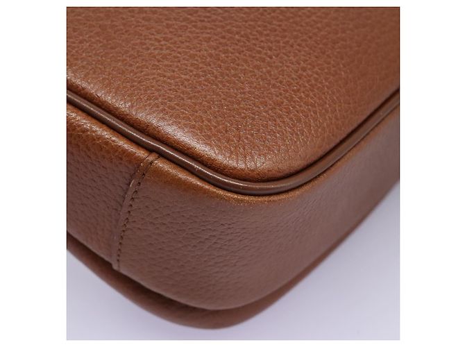 Autre Marque Borsa a Spalla Burberrys in Pelle Marrone Auth bs22432 - vista 15