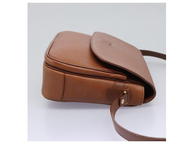 Autre Marque Borsa a Spalla Burberrys in Pelle Marrone Auth bs22432 - vista 4