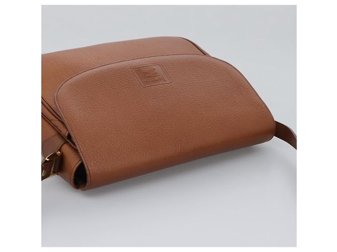 Autre Marque Borsa a Spalla Burberrys in Pelle Marrone Auth bs22432 - vista 6