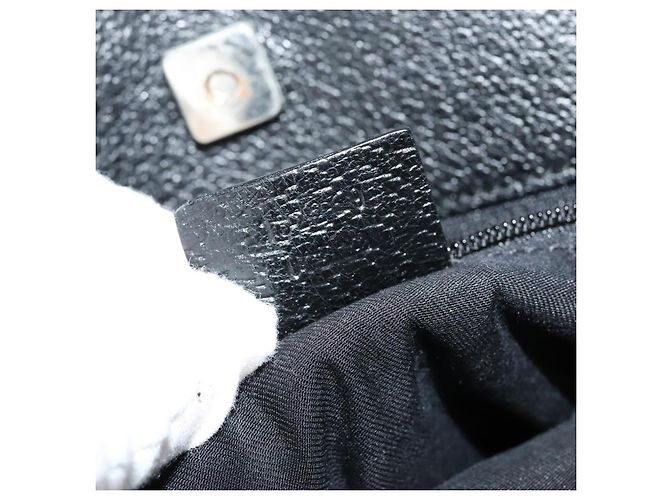 Borsa a Spalla GG Canvas Gucci Nera 132260 Auth ep7331 Nero - vista 20