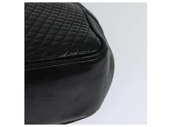 Borsa a spalla BALLY in pelle nera Auth BA240 Nero - vista 14