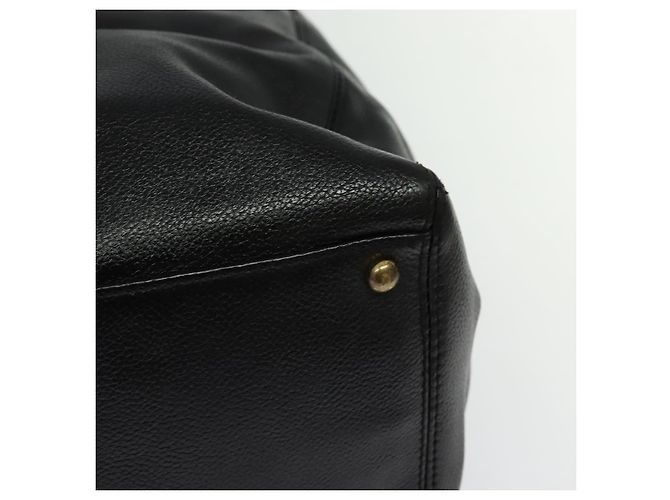 Executive CHANEL Borsa Tote Esecutiva Borsa in Pelle Caviar Nera Oro CC Auth bs22257 Nero D'oro - vista 13