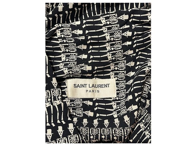 SAINT LAURENT Top T.International S Sintetico - vista 4