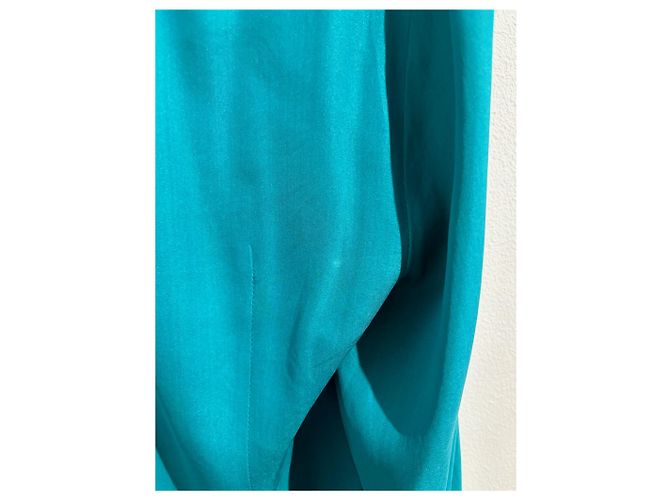 GUCCI Tops T.International M Seda Azul - vista 5