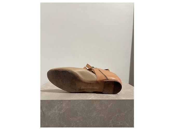 Chloé CHLOE Bailarinas T.EU 37 Cuero Beige - vista 4