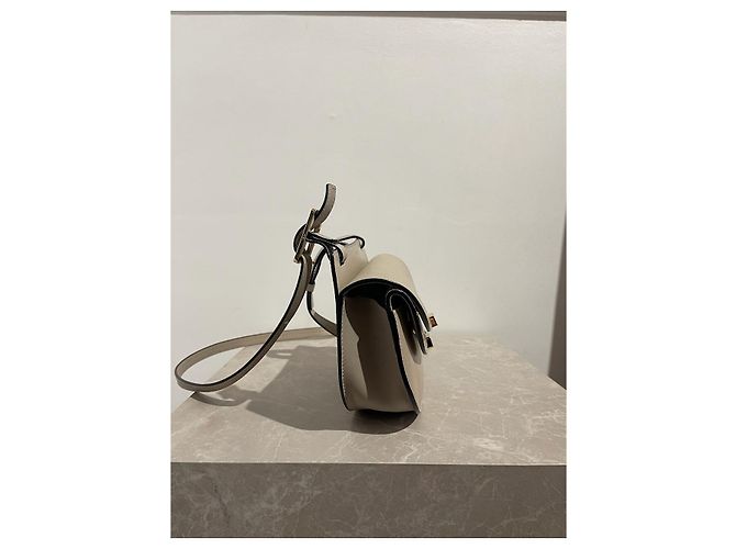 Georgia Chloé CHLOE Borse T. Pelle Beige - vista 3
