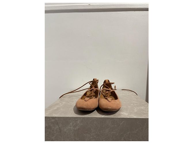 Chloé CHLOE Bailarinas T.EU 36.5 Ante Camello - vista 3