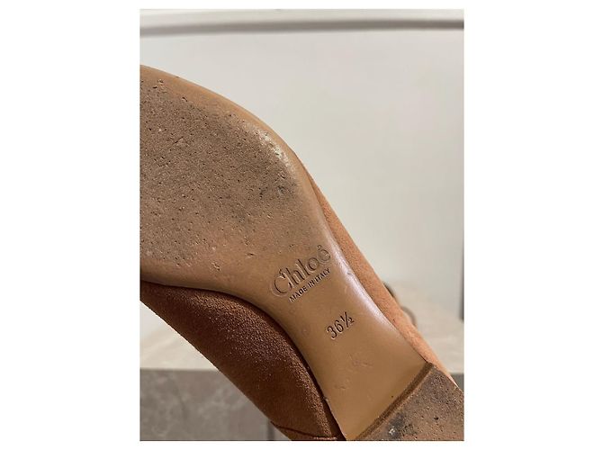 Chloé CHLOE Bailarinas T.EU 36.5 Ante Camello - vista 6