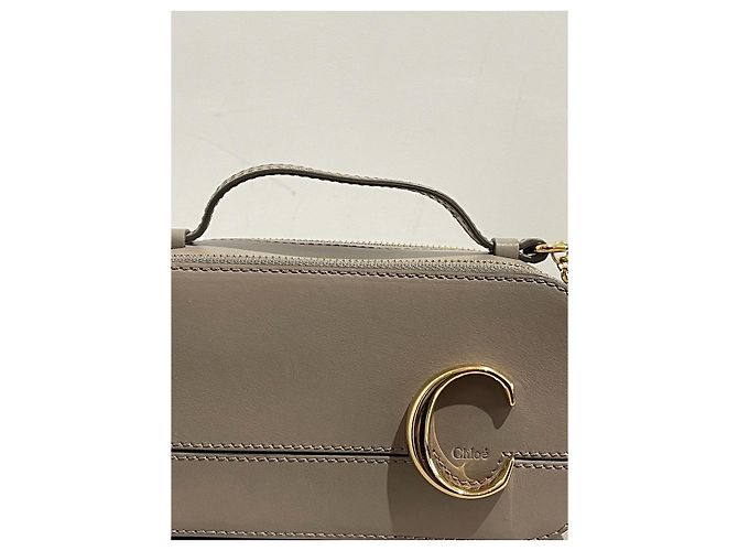 Chloé CHLOE Borse T. Pelle Beige - vista 2