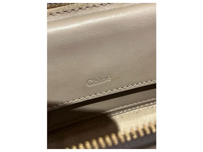 Chloé CHLOE Borse T. Pelle Beige - vista 9