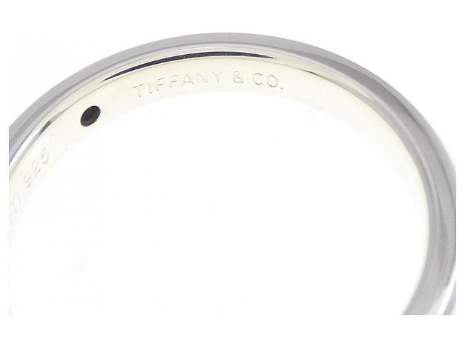 Tiffany & Co Tiffany Silber 925 Bandring mit Saphir - Ansicht 4