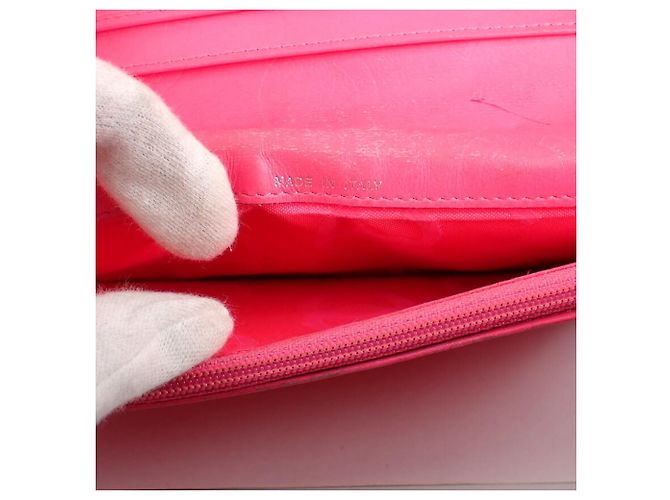 Cartera larga Chanel Cambon Line Negro Rosa - vista 9