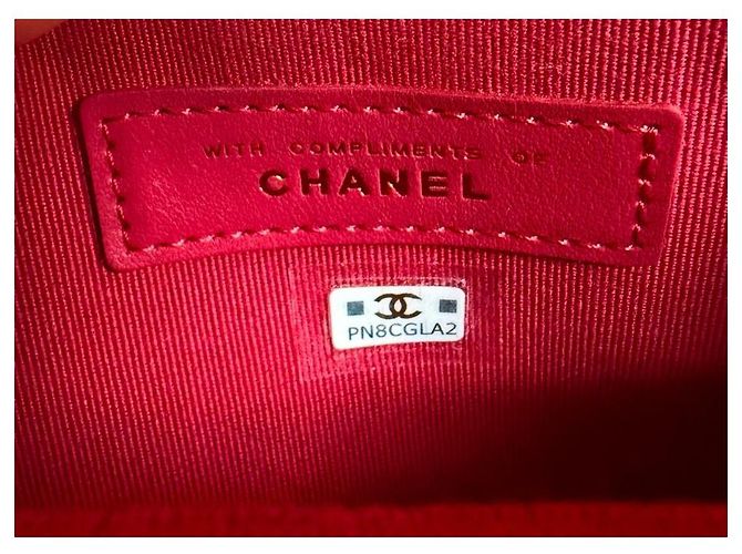 Mini borsa Chanel mademoiselle senza tempo nera in jersey Nero - vista 10
