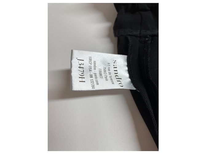 Gonna Sandro Nera Blu Navy Nero - vista 12