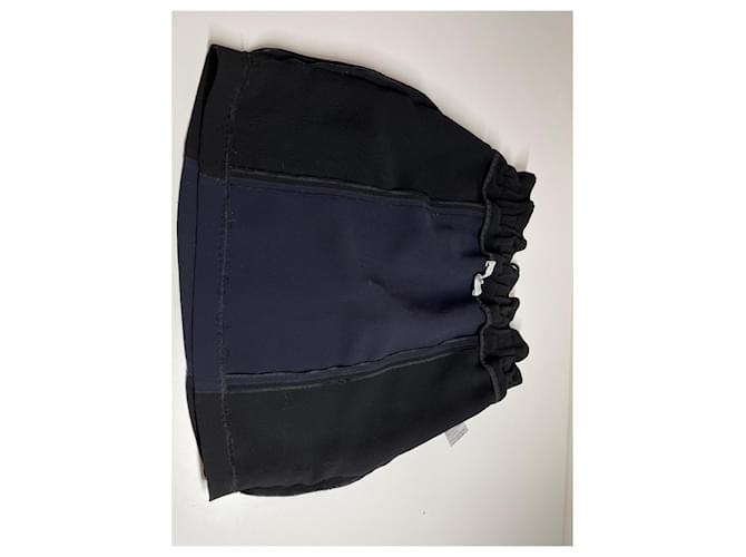 Gonna Sandro Nera Blu Navy Nero - vista 5