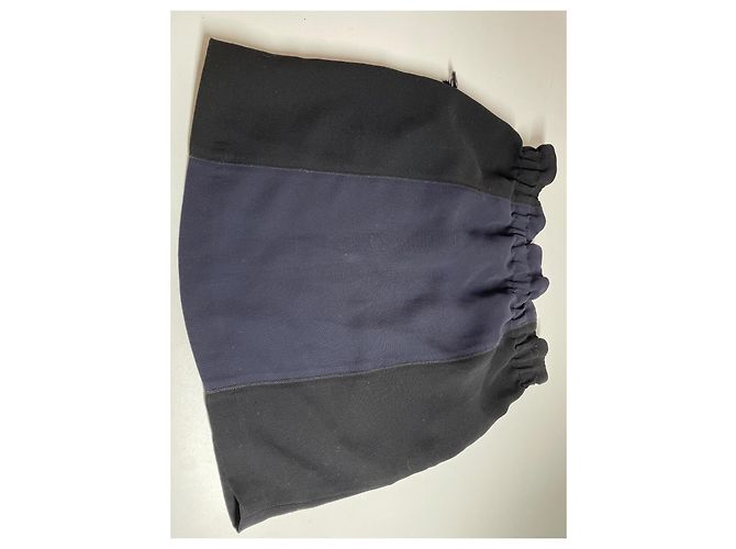 Gonna Sandro Nera Blu Navy Nero - vista 6