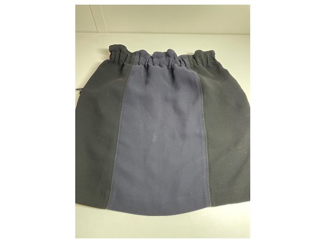 Gonna Sandro Nera Blu Navy Nero - vista 7