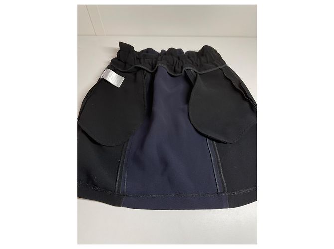 Gonna Sandro Nera Blu Navy Nero - vista 9