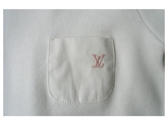 LOUIS VUITTON Weißer Mädchen-Pyjama neu mit Etiketten 12 Monate - Ansicht 3