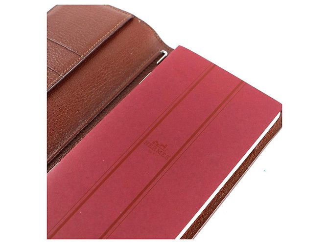 Hermès HERMES Piccole borse, portafogli e custodie T. Pelle Marrone - vista 3