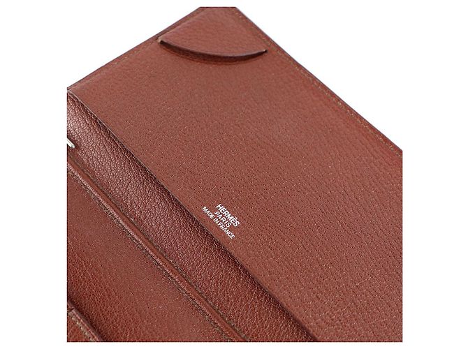 Hermès HERMES Piccole borse, portafogli e custodie T. Pelle Marrone - vista 4