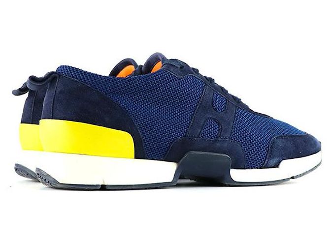 Hermès HERMES Trainer T.EU 41 Leder Marineblau - Ansicht 3
