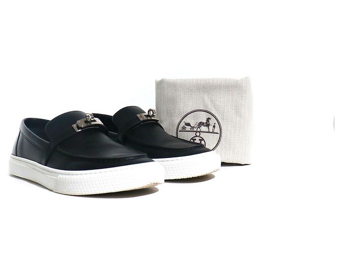 Kelly Hermès HERMES Trainer T.EU 39 Leder Schwarz - Ansicht 10