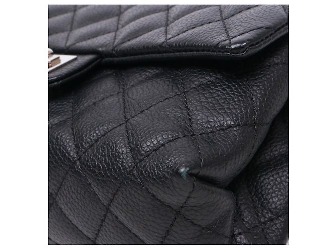 CHANEL - Borsa a cintura Chanel 2.55 in pelle nera grana Nero - vista 7
