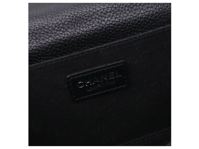 CHANEL - Borsa a cintura Chanel 2.55 in pelle nera grana Nero - vista 8