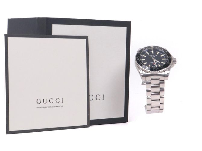 GUCCI - Gucci Dive 40mm Stahluhr Silber - Ansicht 6