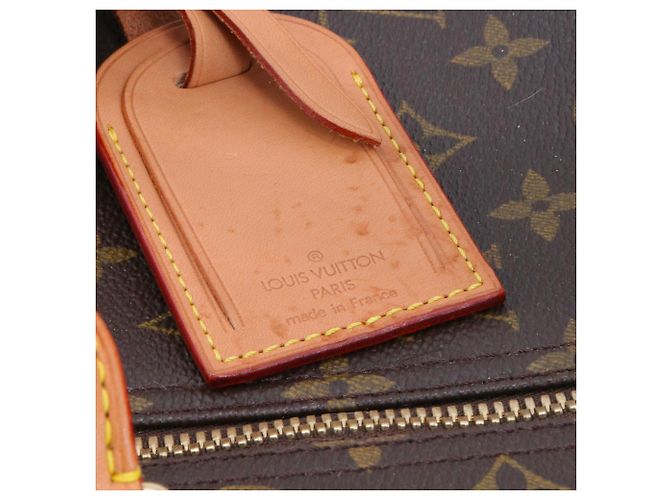 LOUIS VUITTON - Borsa da viaggio Louis Vuitton Sirius 55 in tela monogrammata Marrone - vista 5