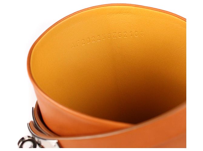 Kelly Hermès Botas HERMES T.EU 34 Cuero Castaño - vista 5