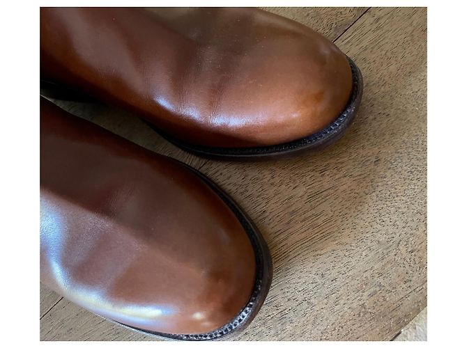 JM Weston Botas Jodhpur de cuero box marrón J.M. Weston Talla 5D Castaño - vista 18