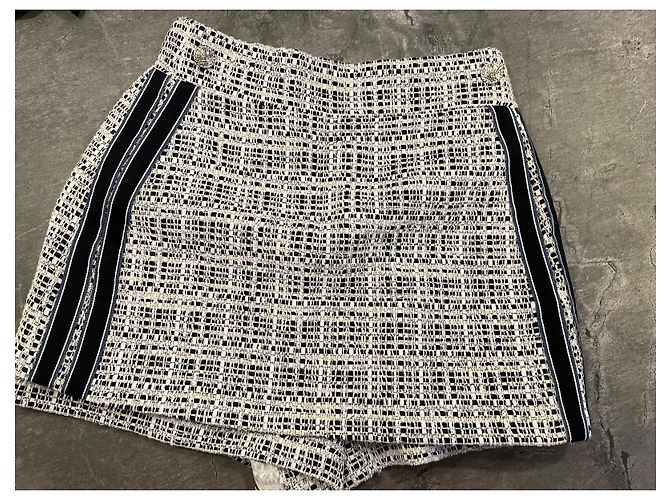 Pantaloncini Maje in tweed Multicolore - vista 4